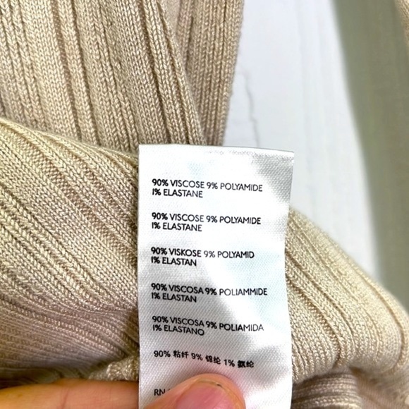 Urban Outfitters - BDG Kiara Open Back Stripe Sweater With Thumb Openings SZ XS - Picture 11 of 13